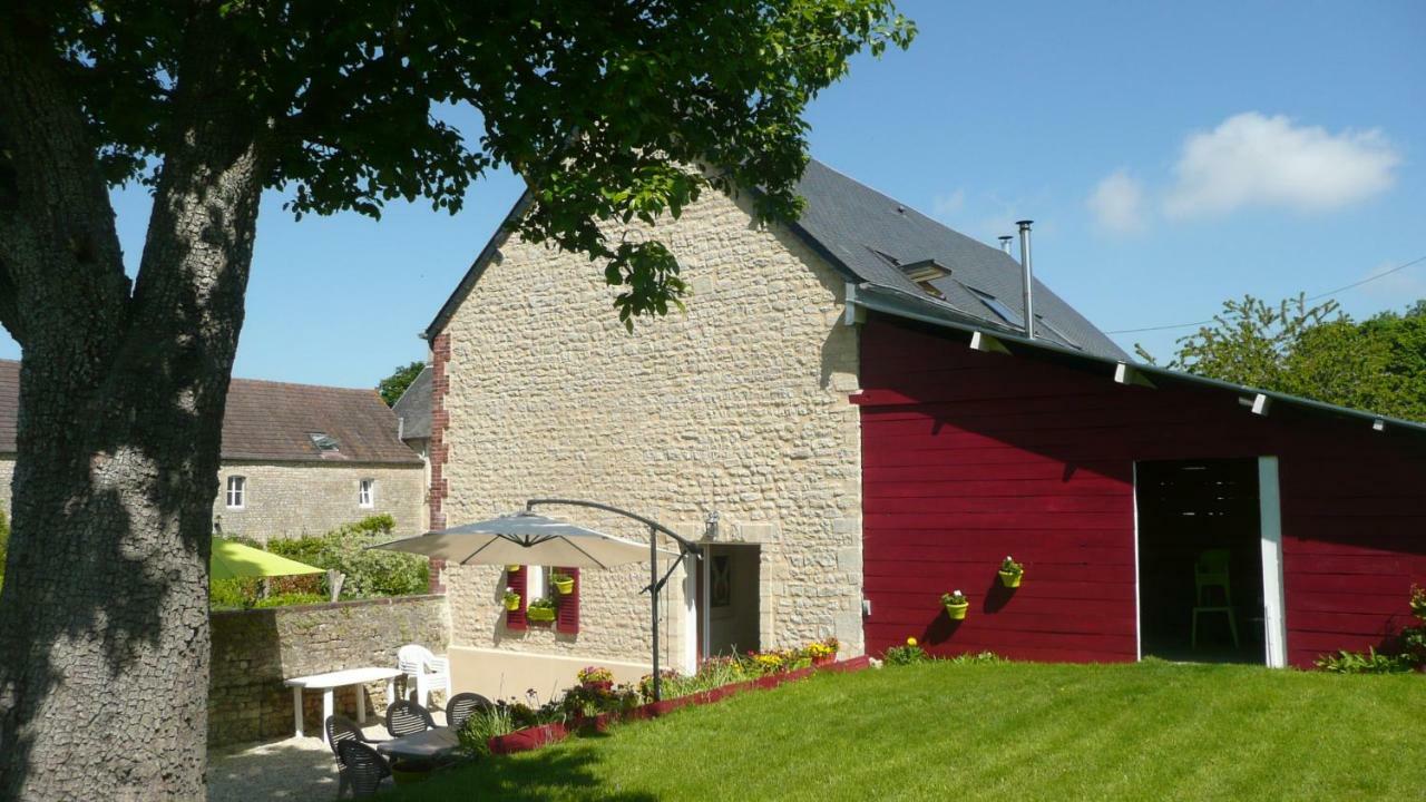Gite De La Cour Vautier Mandeville-en-Bessin Exterior foto